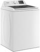 Whirlpool® 4.3 Cu. Ft. White Impeller Top Load Washer with Quick Wash Cycle and Soft Close Glass Lid-3