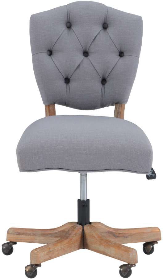 Linon Kelsey Gray Office Chair-4