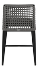 Ratana Genval Black Aluminum Counter Chair-1