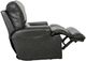 Catnapper® Wembley Steel Leather Lay Flat Recliner-4