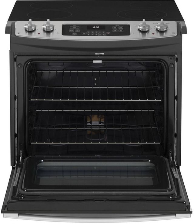 GE® 30" Stainless Steel Drop-In Electric Range-2