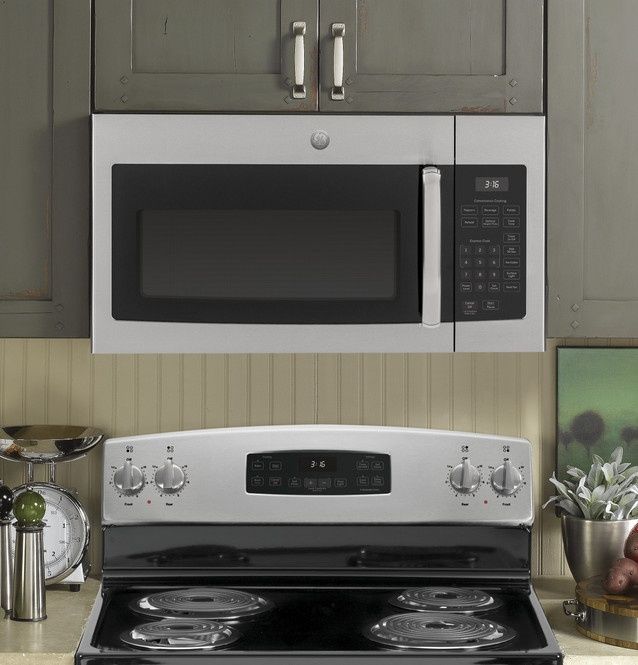 GE® 1.6 Cu. Ft. Stainless Steel Over The Range Microwave-7
