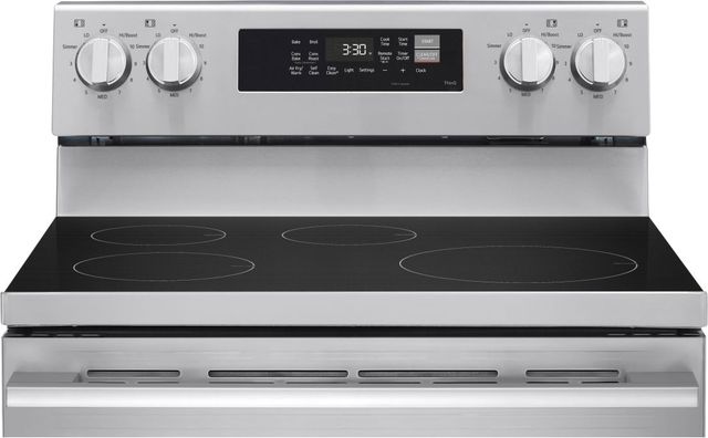 LG 30" Stainless Steel Smart Freestanding Induction Range with ProBake Convection® and Air Fry-3