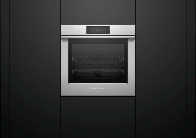 Fisher & Paykel Series 11 Professional 30" Stainless Steel Steam Assist Wall Oven with Self-Cleaning-2