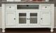 International Furniture Direct Stone Eggshell/Weathered Gray 60" TV Stand-0