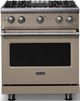 Viking® 5 Series 30" Nantucket Pro Style Gas (LP) Range with Polished Chrome Trim-0