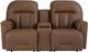 Best® Home Furnishings Customizable Suitably Leather Power Reclining Rocker Console Loveseat-1
