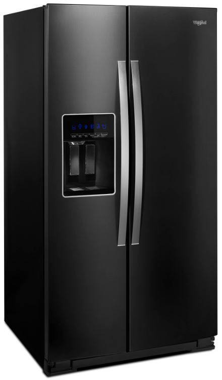Whirlpool® 36 in. 28.5 Cu. Ft. Black Stainless Steel Side-by-Side Refrigerator-3