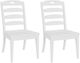 Riverside Furniture Cora 2-Piece Cloud Ladderback Dining Side Chair Set-0