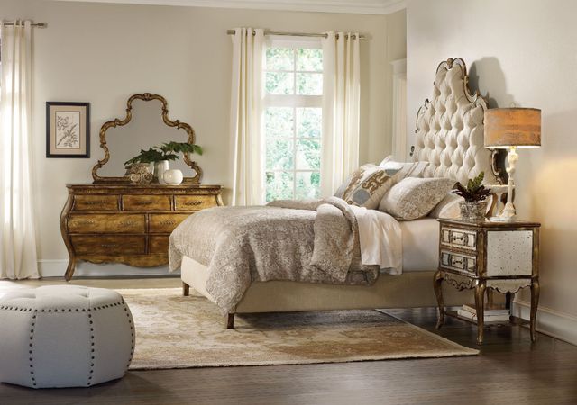 Hooker® Furniture Sanctuary Gold Queen Bed-2