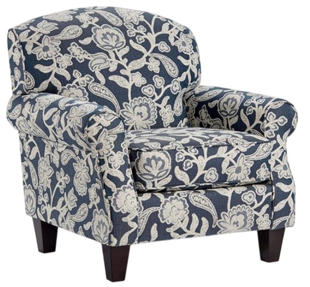 Furniture of America® Porthcawl Floral Multicolor Accent Chair-0