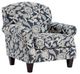 Furniture of America® Porthcawl Floral Multicolor Accent Chair-0