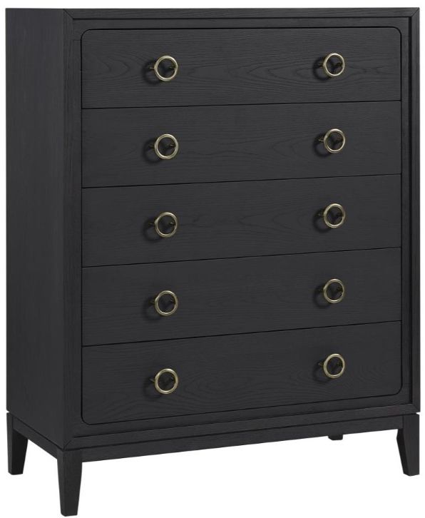 Bernards Elure Peppercorn 5-Drawer Chest-0