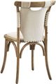 Furniture Classics Split Shoulder Driftwood/White Dining Side Chair-1