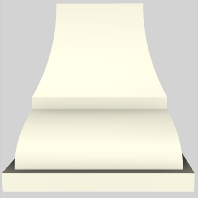 Vent-A-Hood® Designer Series 48" Biscuit Island Range Hood-2