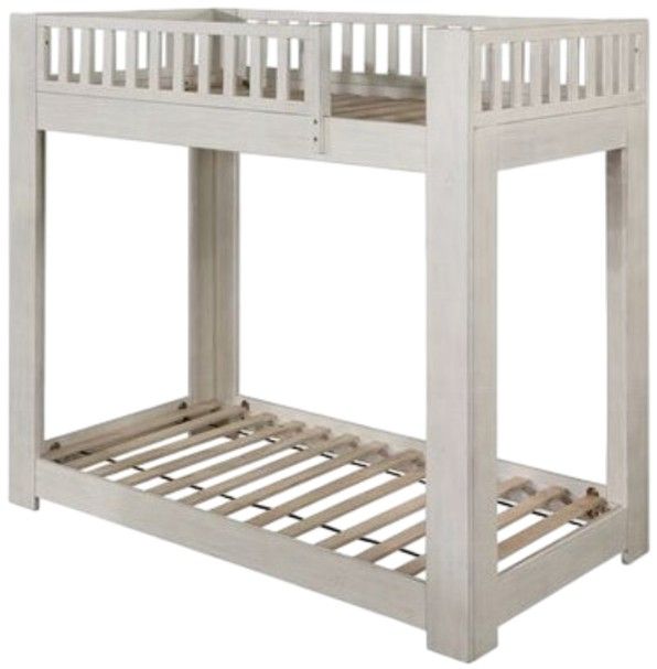 ACME Furniture Cedro Weathered White Twin/Twin Bunk Bed-3