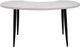 Steve Silver Co.® Kinsley Ebony/White Marble Kidney Shape Desk-0
