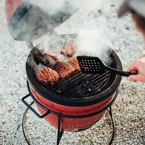 Kamado Joe® Joe Jr.® 20" Red Portable Charcoal Grill-2