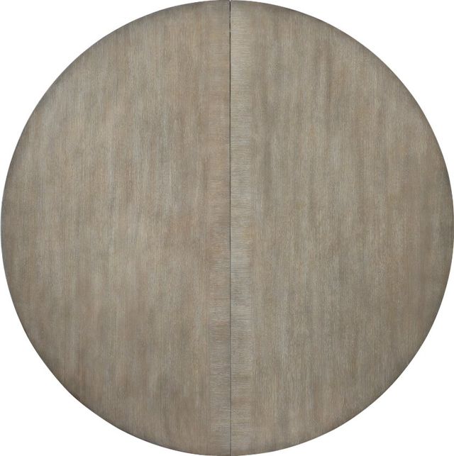 Hooker® Furniture Affinity Greige Sand Blasted Round Pedestal Dining Table-2