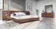 VIG Furniture Nova Domus Brown/Chrome Queen Panel Bed-0