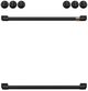 Café™ Flat Black Front Control Gas Knobs and Handle Kit-0