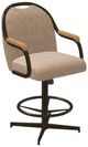 Chromcraft Customizable Medina Swivel Tilt Counter Height Dining Stool-0