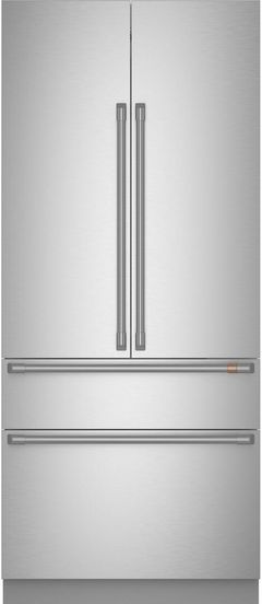 Café™ 36 in.  20.1 Cu. Ft. Stainless Steel Built In French Door Refrigerator