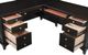 Coaster® Garson Cappuccino L-Shaped Office Desk-1