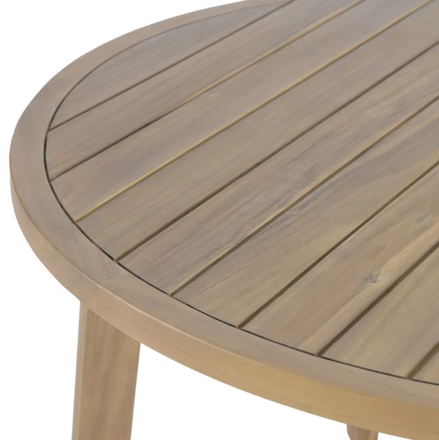 New Classic® Home Furnishings Arden Natural Wicker Outdoor Patio Dining Table-4