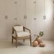 LH Home Rosa Sand Boucle Club Chair-3
