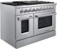 VEZENI Reminiscia 48" Stainless Steel Pro Style Gas Range-1