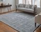 Feizy 69A8F Eastfield Blue/Silver 5'x8' Area Rug-5