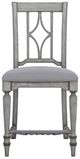 Flexsteel® Plymouth 2-Piece Weathered Graywash Counter Dining Chair Set-2