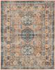 Karastan® Zula Haykota Terracotta/Rust Blue 5'x8' Area Rug-0