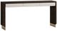 Century® Grand Tour Furniture Fractal Brown/White Lacquer Console Table-0