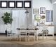 A-America® Toluca Chalk White/Cocoa Bean Ladder Back Side Chair-1