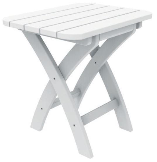 Seaside Casual Coastline Harbor View Folding Side Table-0