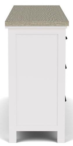 Riverside Furniture Cora Cloud/Fog 7-Drawer Dresser-2