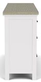 Riverside Furniture Cora Cloud/Fog 7-Drawer Dresser-2