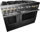 JennAir® RISE™ 48" Stainless Steel Pro Style Dual Fuel Range-3