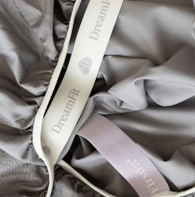 Dreamfit® DreamCool™ Pima Cotton Gray Twin XL Sheet Set-2