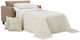 Best® Home Furnishings Customizable Bayment Chair and a Half with Memory Twin Sleeper and Espresso Leg-4