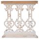 A & B Home White Washed Console Table-0