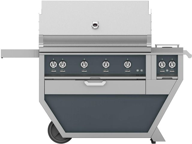 Hestan® Deluxe 7-Burner Pacific Fog Freestanding Liquid Propane Grill-0