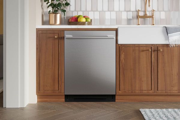 LG Studio dishwasher in a modern kitchen setting LG Studio dishwasher in a modern kitchen setting