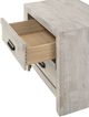 Crown Mark Valor Light Gray Nightstand-3