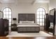 Coaster® Durango Smoked Peppercorn/Grey Eastern King Upholstered Bed-1