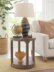 Hammary® Marsham-Hamilton Brown Oval End Table-1