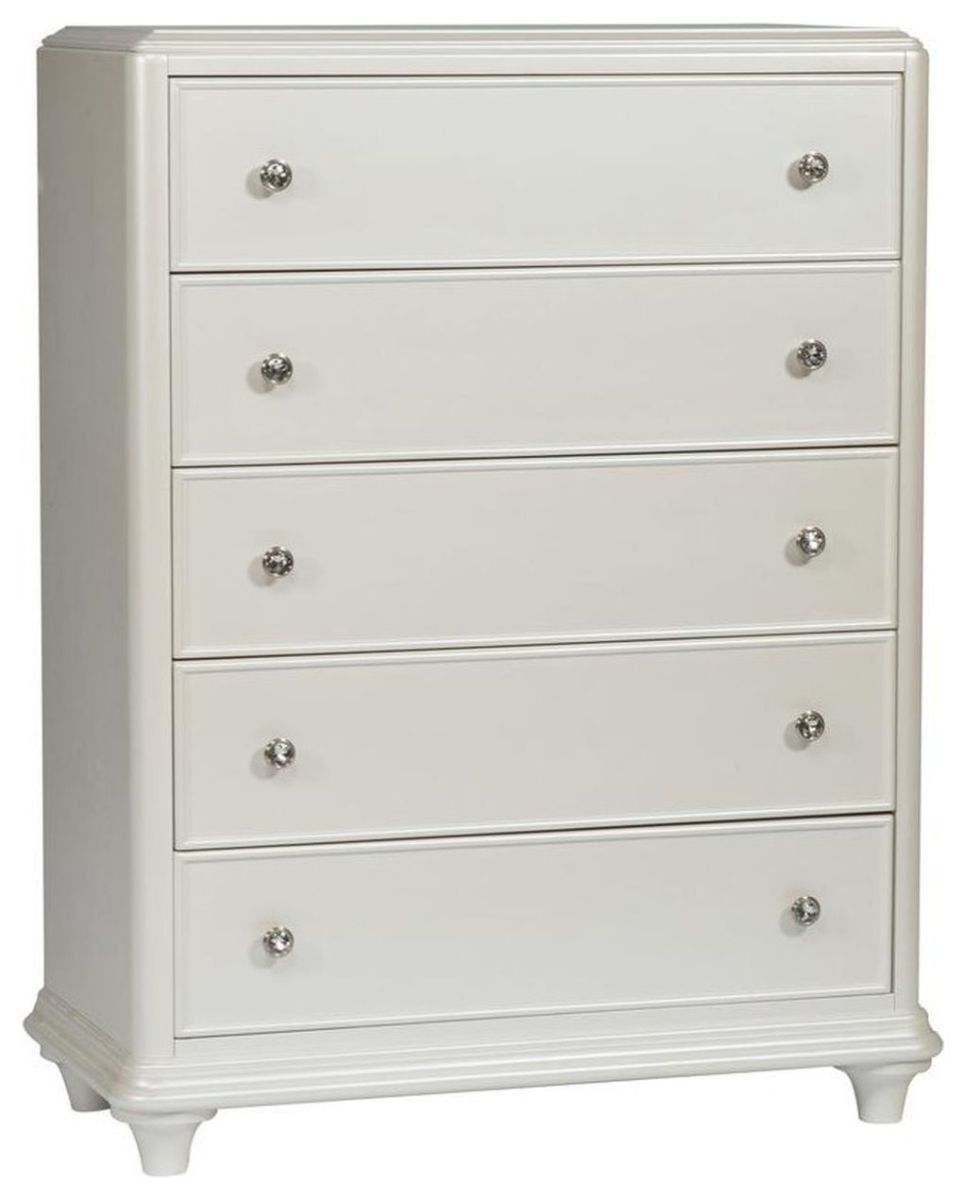Liberty Furniture Stardust Iridescent White Youth Chest