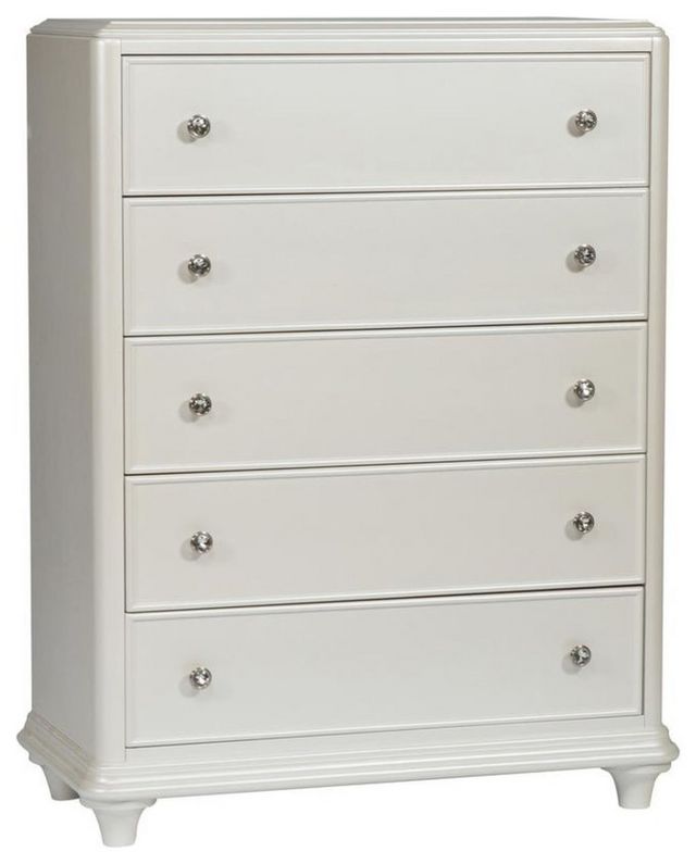Liberty Furniture Stardust Iridescent White Youth Chest-0